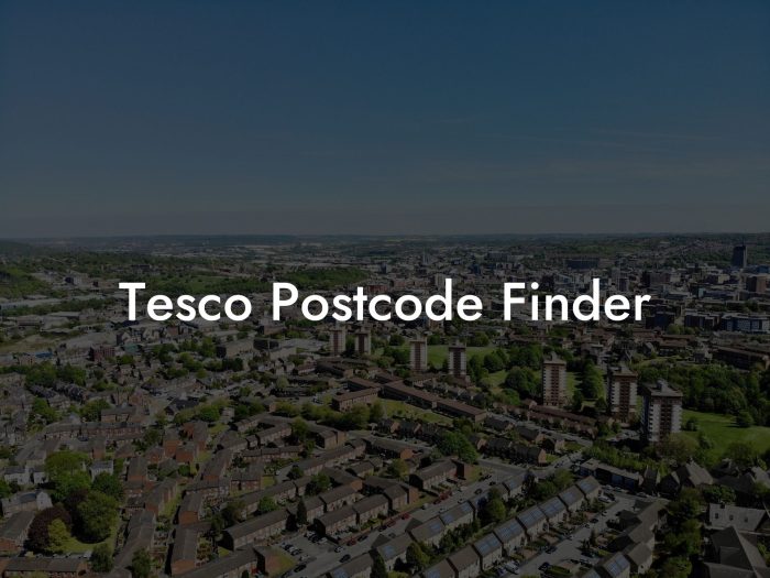 Tesco Postcode Finder UK Postcode Database CSV & MySQL Postcodes