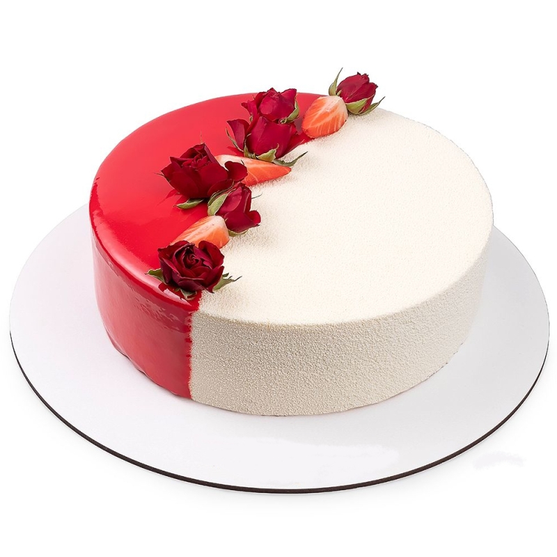 Flowers Berries Cake Cakes Delivery in Ukraine. Prices, Photos