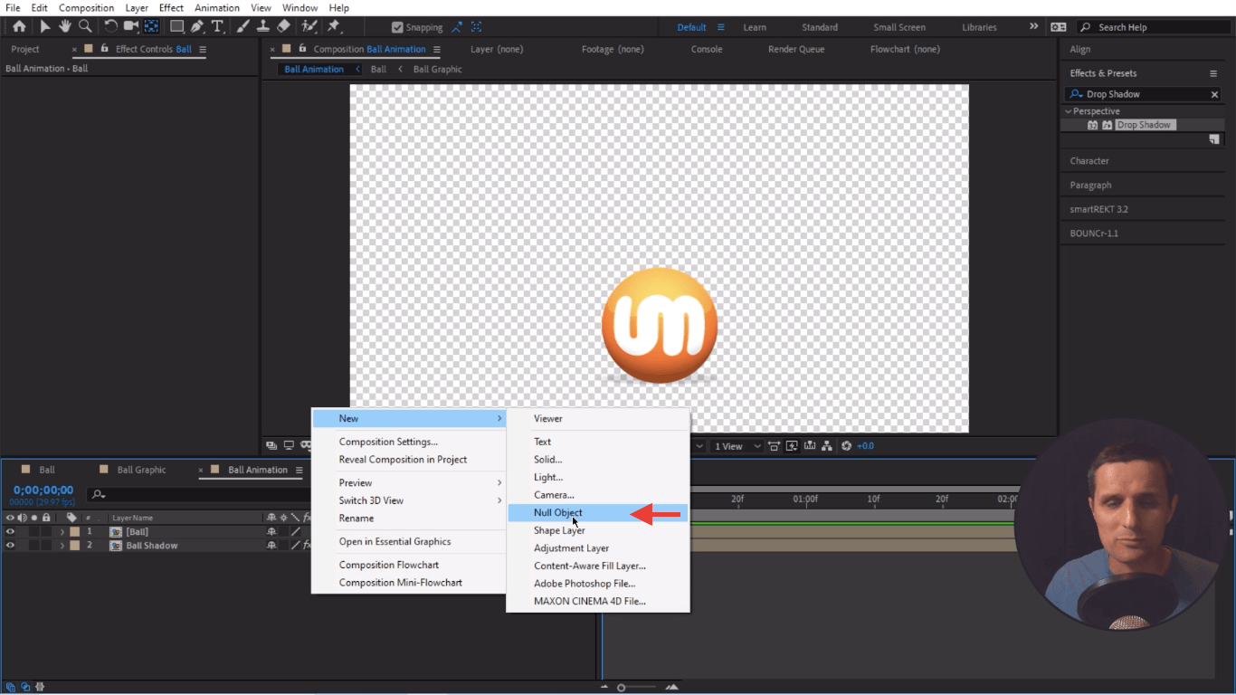 Null Object After Effects Ukramedia