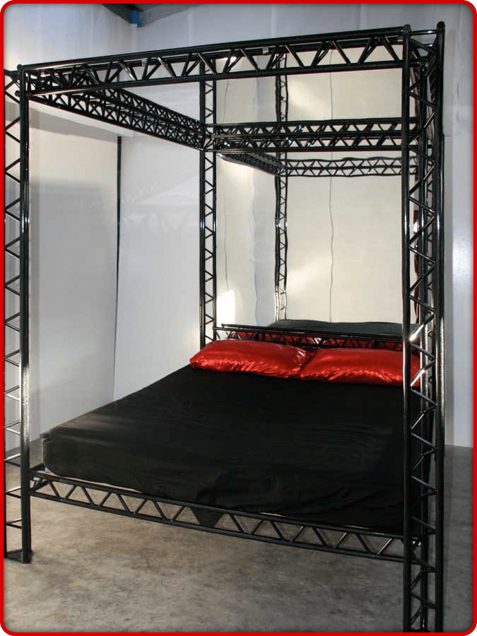 The RED Kinky Bed the Ultimate BondageKink Bed for every fetish