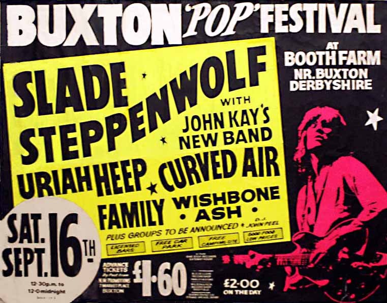The Buxton Rock festivals 1972