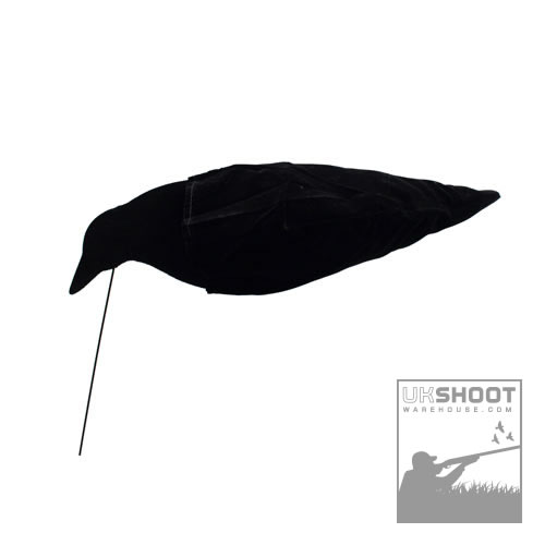 Sillosocks Velour Crow Head Down (Feeding) Decoy UK Shootwarehouse