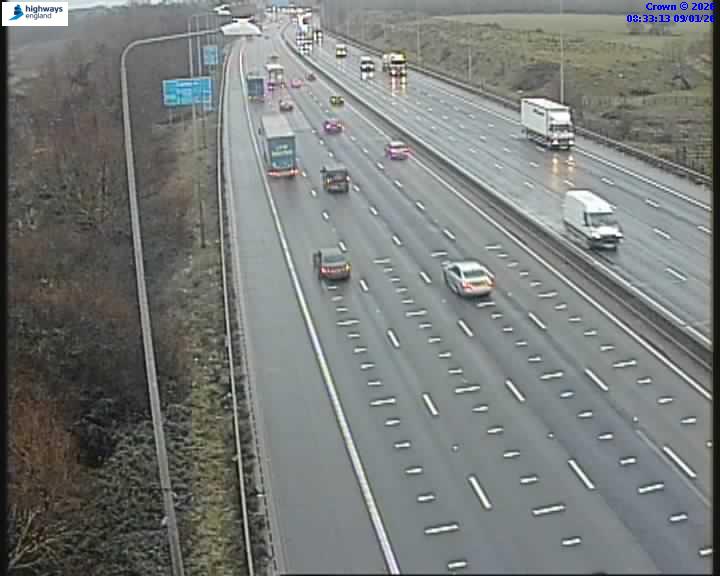 M25 55822 J29J30 UK Live Traffic Cameras