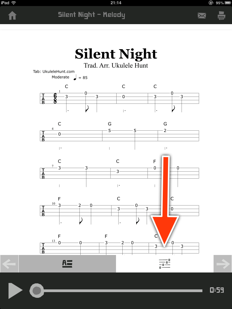 Ukulele Hunt App Help