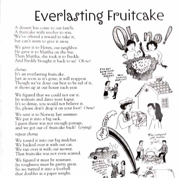 "EVERLASTING FRUITCAKE" Ukulele Tabs by Reggio on UkuTabs