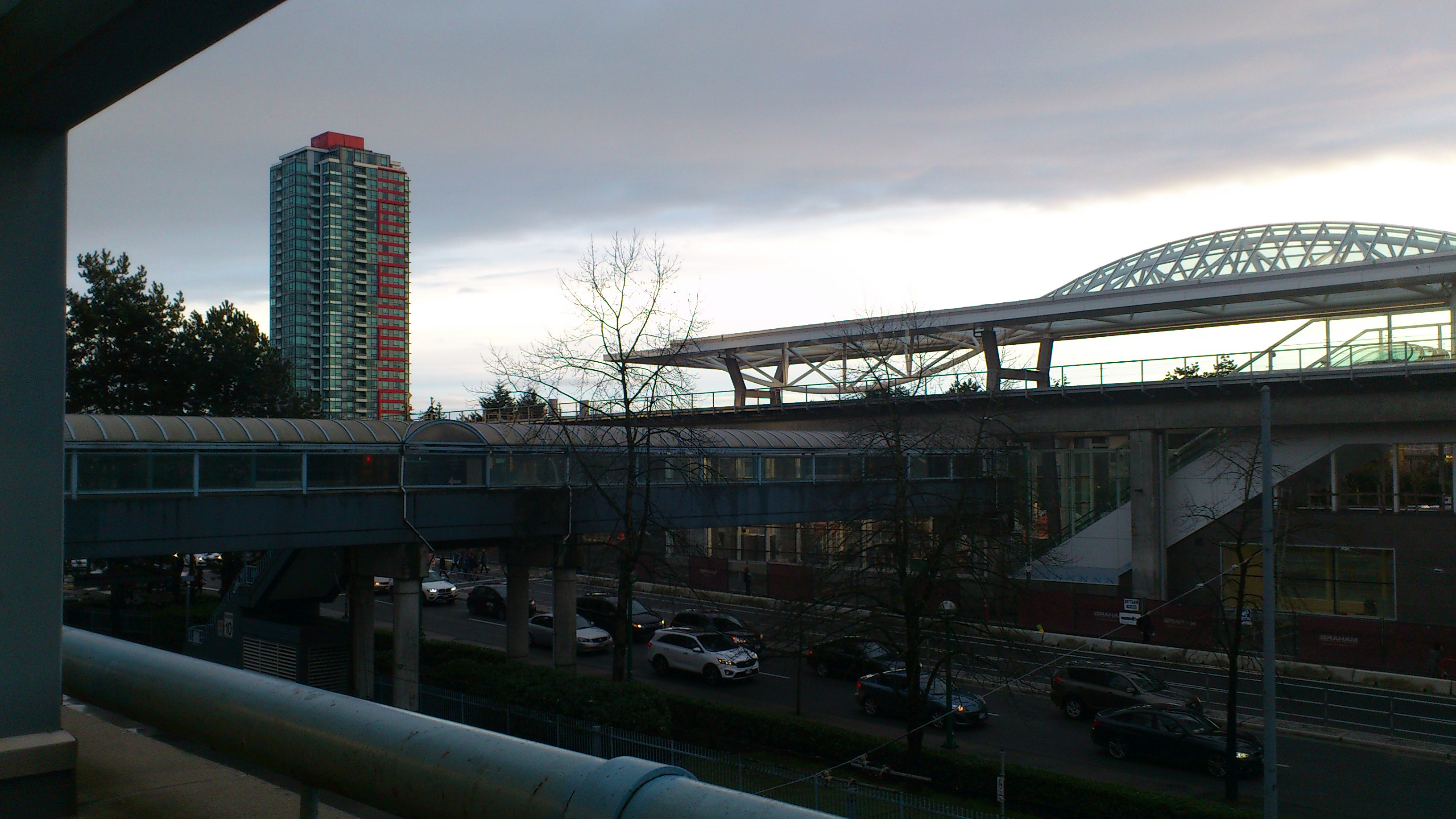 In Metropolis at Metrotown in Burnaby. Winter of 2018