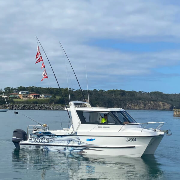 Boats that fish for the Ulladulla Game Fishing Club