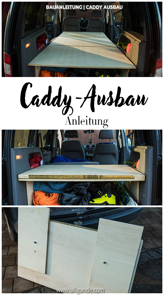 VW Caddy BettAusbau (Bauanleitung fürs selber Bauen)
