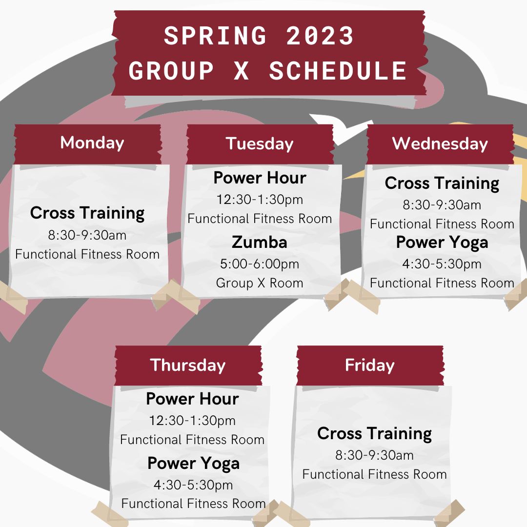 Wellness Schedule ULM University of Louisiana at Monroe