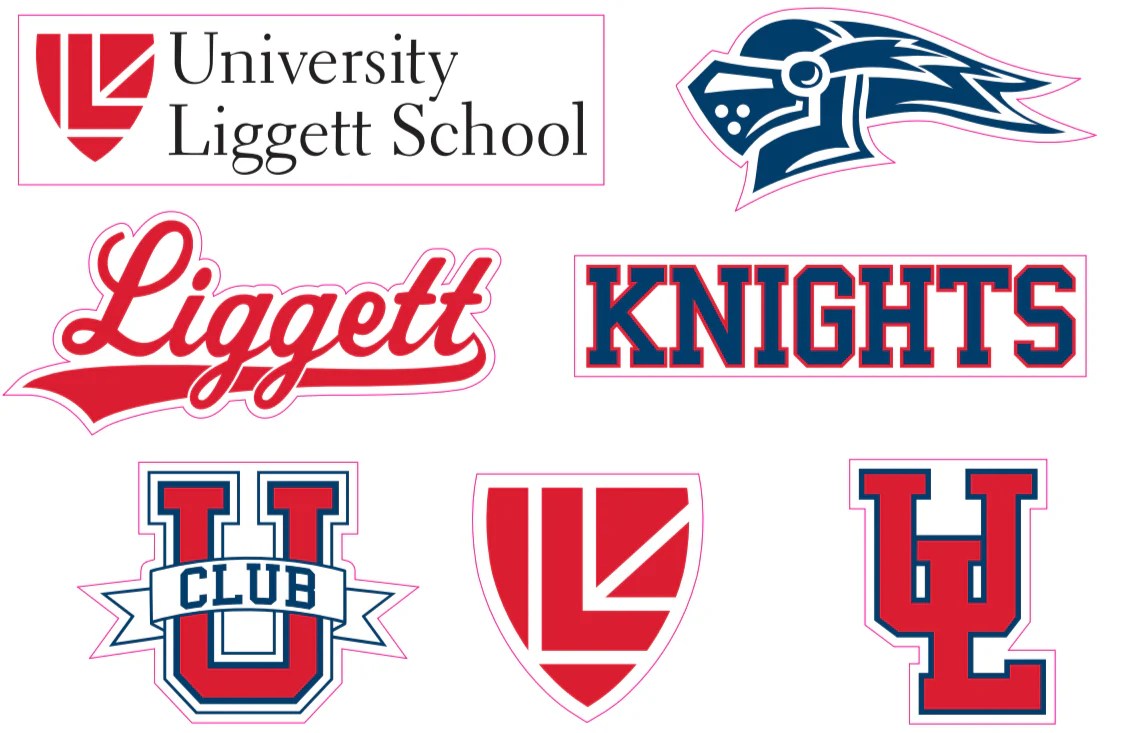 NEW Sticker Sheet University Liggett School Logo Store