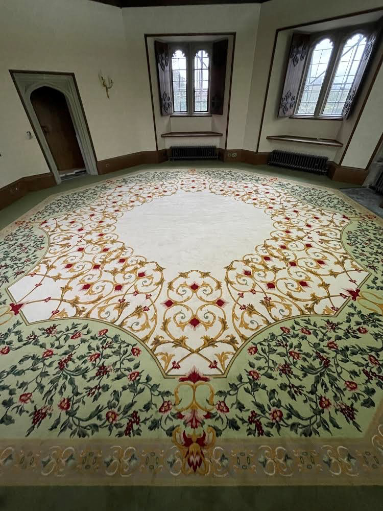 Bespoke Classic Carpets at Thornbury Castle, Bristol Ulster Carpets