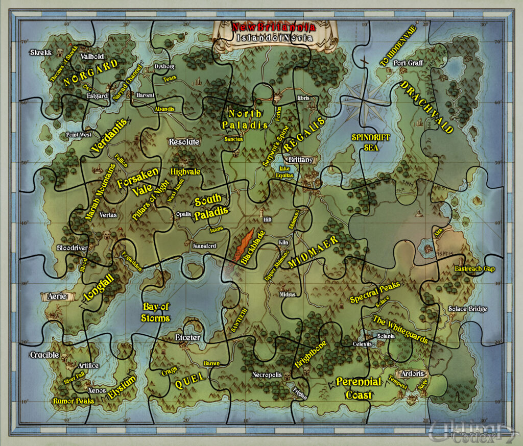 Shroud of the Avatar Oops, I to Update the Map of Novia This Week The Ultima Codex