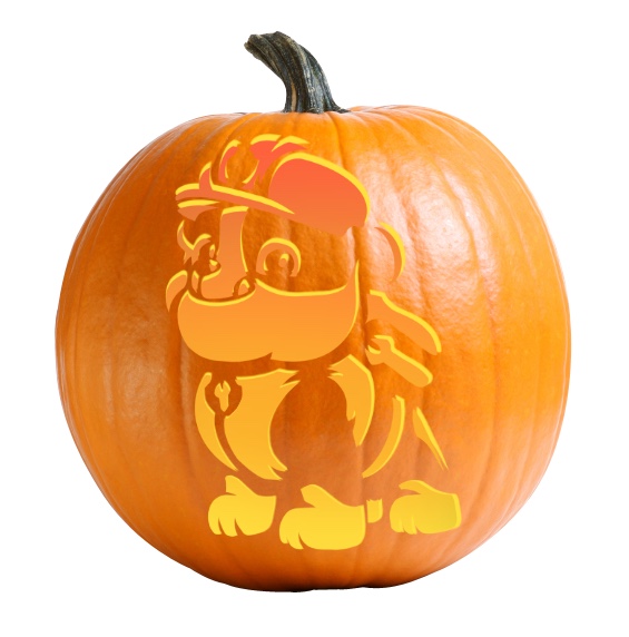 Zuma Paw Patrol Pumpkin Carving Stencil Ultimate Pumpkin stencils
