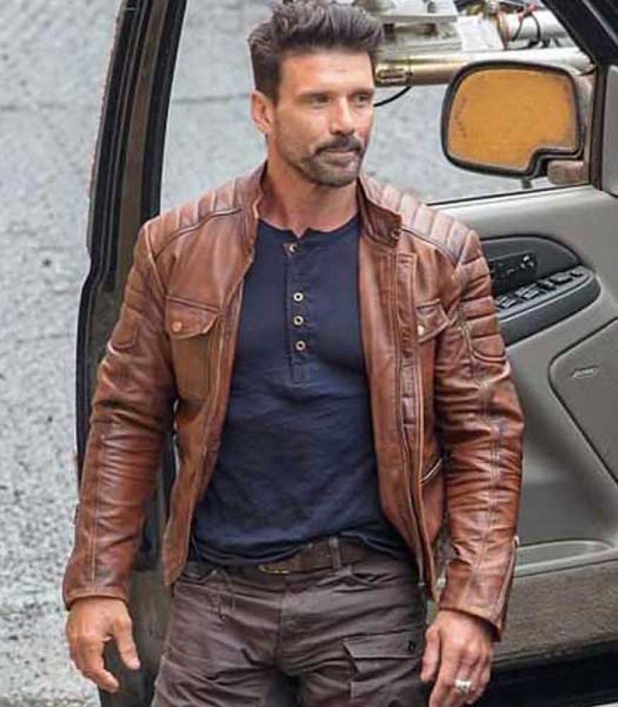 Buy Frank Grillo Leather Jacket | Boss Level Jacket (875 x 1000 Pixel)