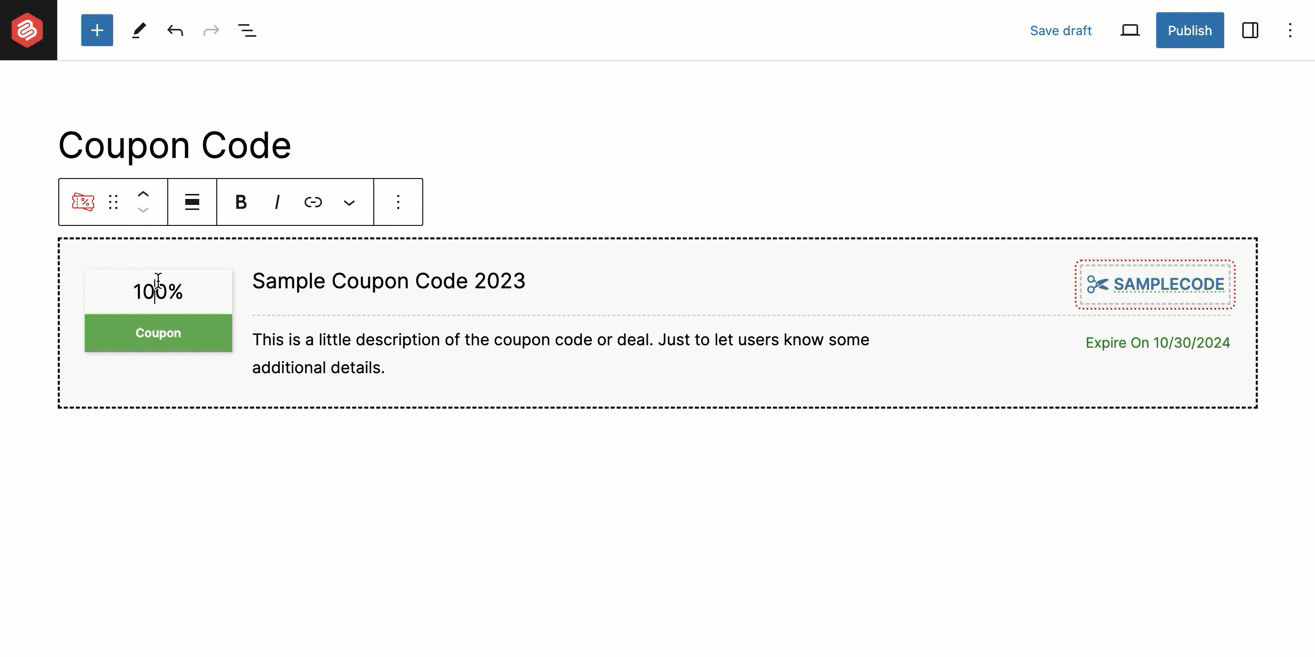 How To Add Coupon Codes In WordPress Posts & Pages