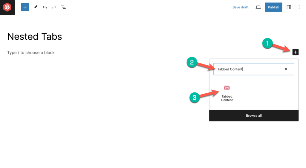 How to Create Nested Tabs in WordPress (3 Easy Steps)