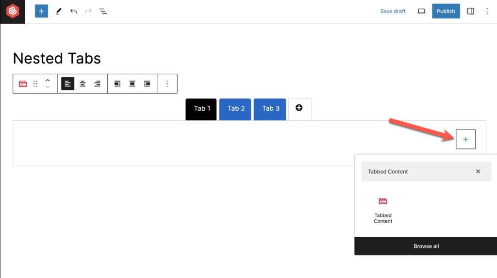 How to Create Nested Tabs in WordPress (3 Easy Steps)