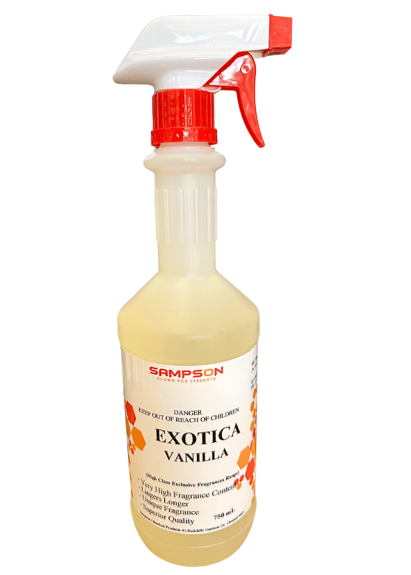 Sampson Exotica Vanilla Air Freshener Ultimate Cleaning Products
