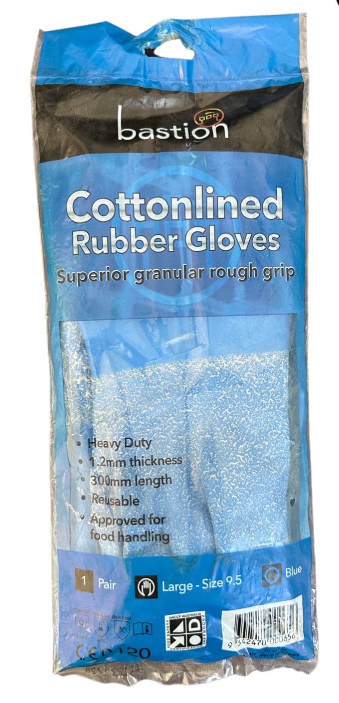 Bastion Rubber Gloves Ultimate Cleaning Products