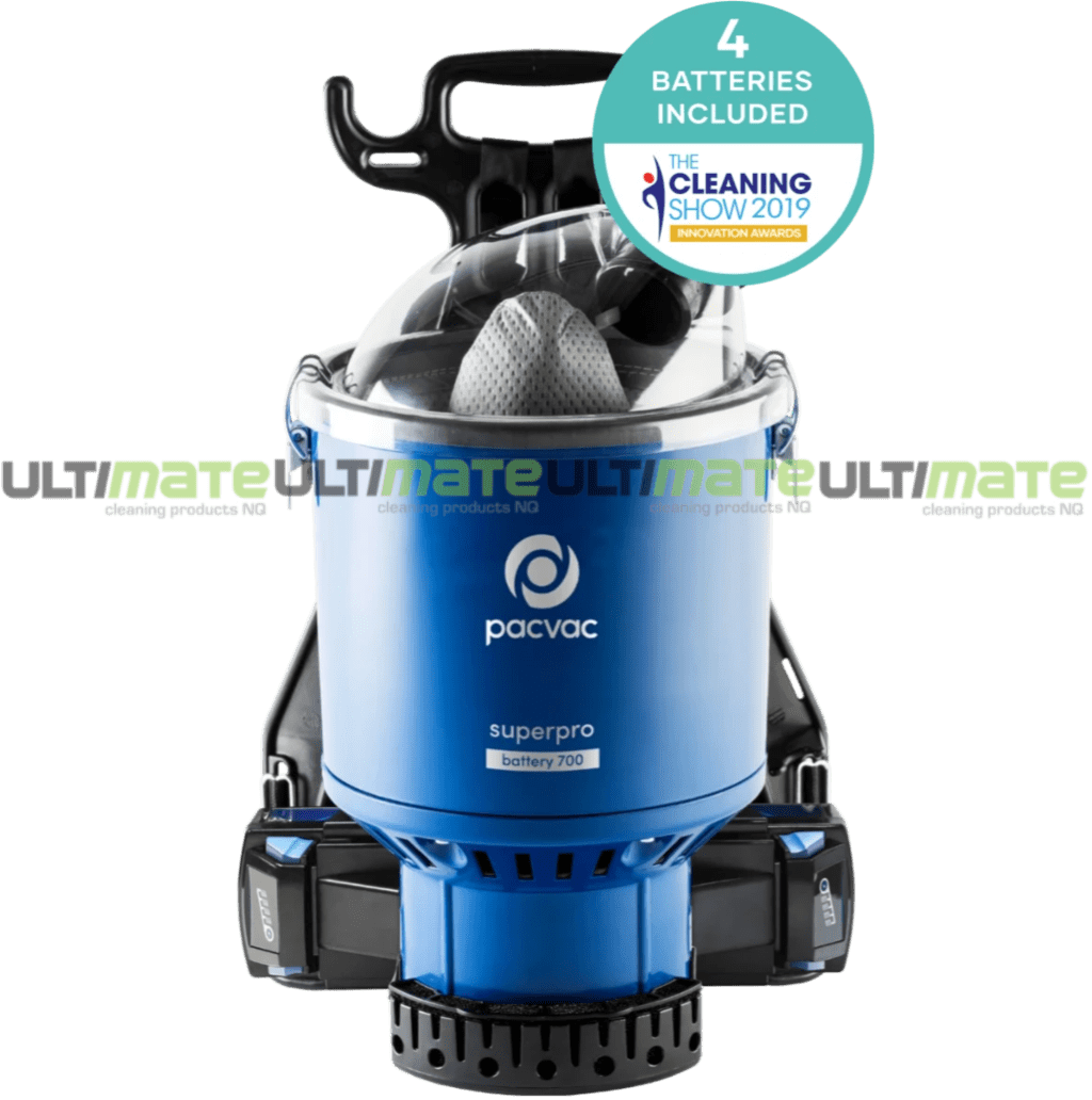 Pacvac Superpro Battery Backpack Vacuum Cleaner Ultimate Cleaning Products