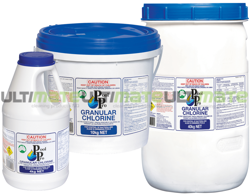 Pool Pro Granular Chlorine 70 Ultimate Cleaning Products
