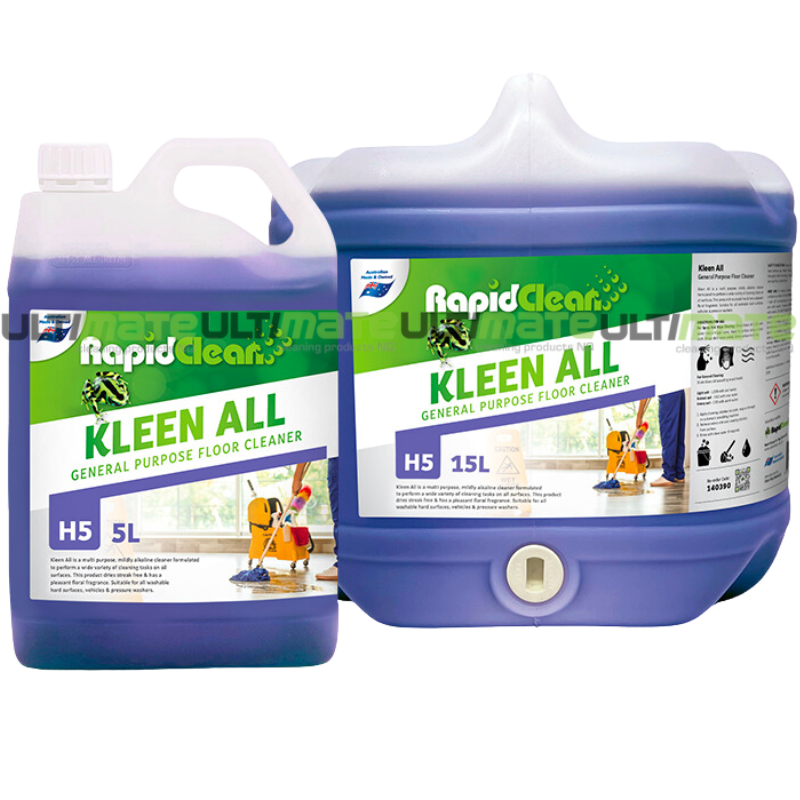 RapidClean Kleen All General Purpose Floor Cleaner Ultimate Cleaning