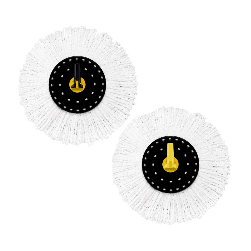 White Magic Commercial Spin Mop Replacement Mop Head Ultimate