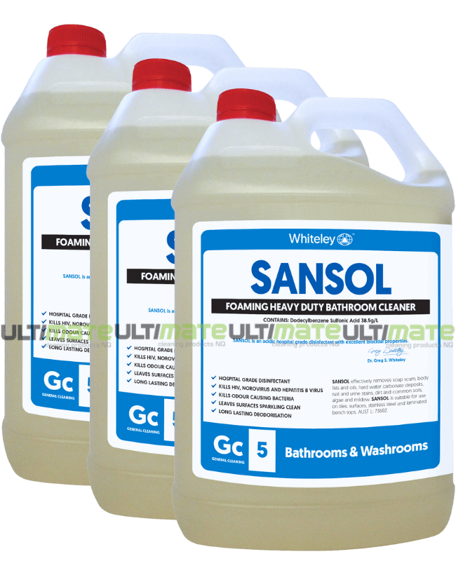 Whiteley Sansol Foaming Heavy Duty Bathroom Cleaner Ultimate Cleaning
