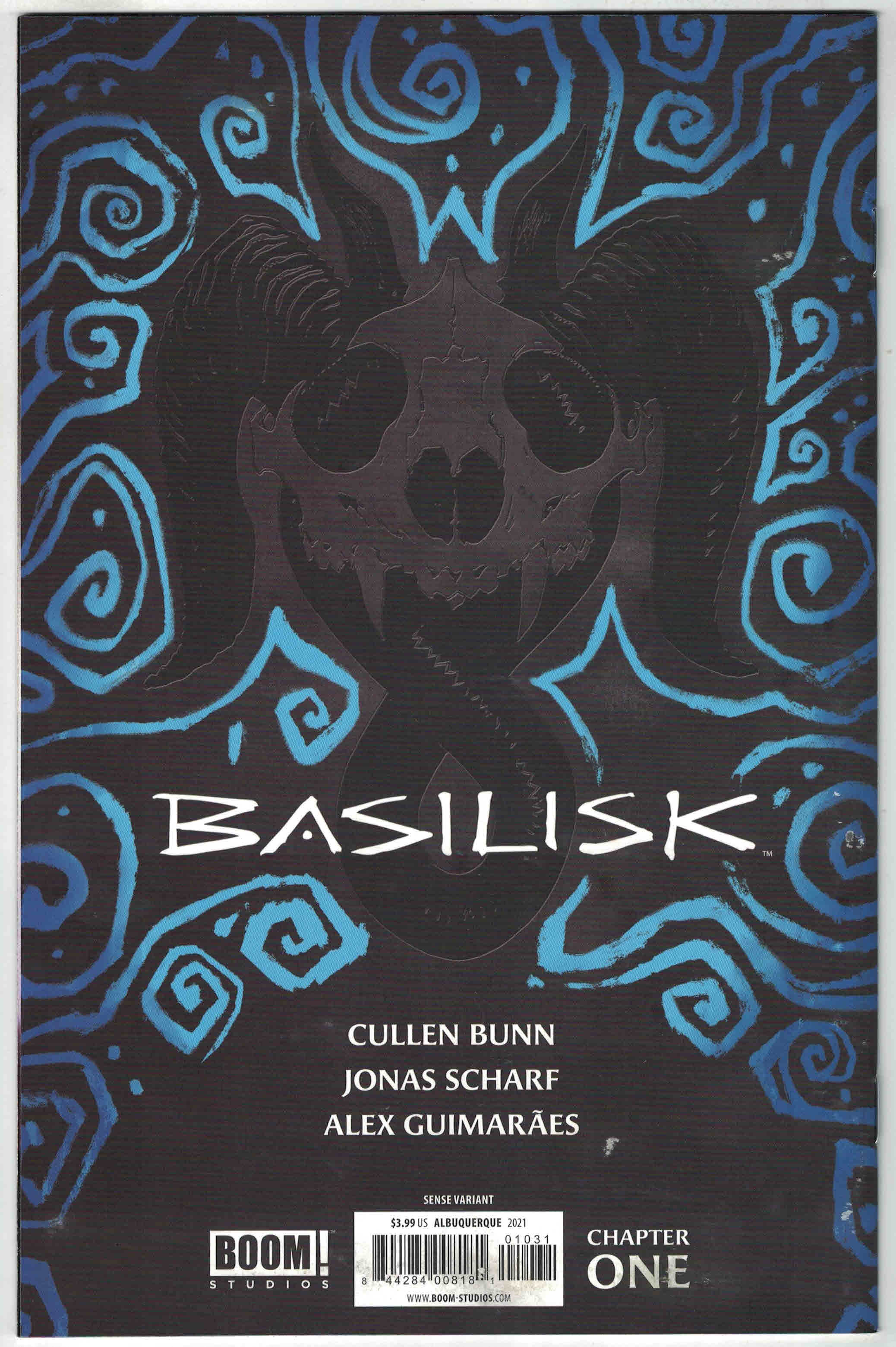 Basilisk 1 125 Albuquerque Virgin Variant Boom 2021 Cullen Bunn VF/NM Ultimate Comics