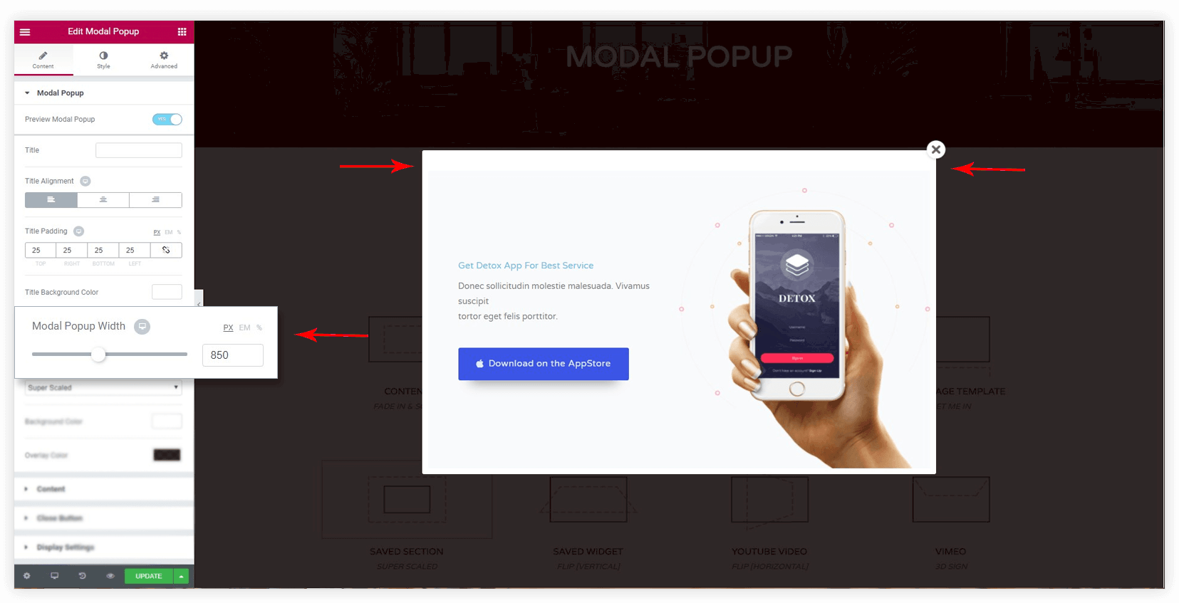 Show Modal Popup For A Set Time 2023 How To Use Modal Popup In Ultimate Addons For Elementor?