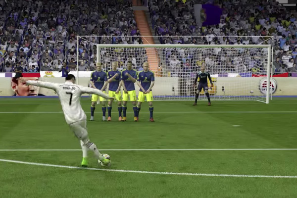 Rabona Free Kick Tutorial UltimateFIFA