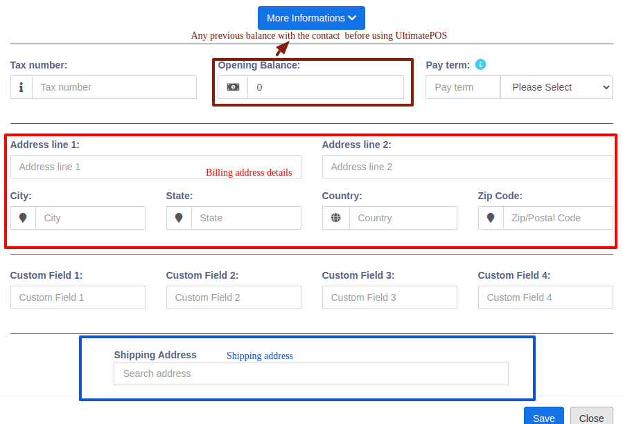 Contacts Management (Supplier & Customers) Ultimate Fosters