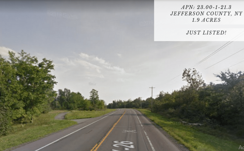 1.9 ACRES IN JEFFERSON COUNTY, NY Ultimate Land Listings