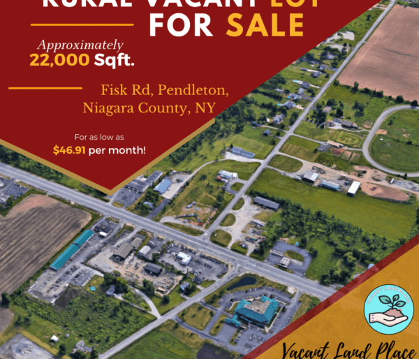 Peaceful Piece of Land in Pendleton, Niagara NY is up for sale