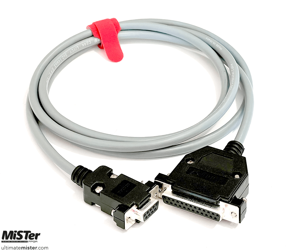 Amiga NullModem Serial Cable Ultimate Mister FPGA