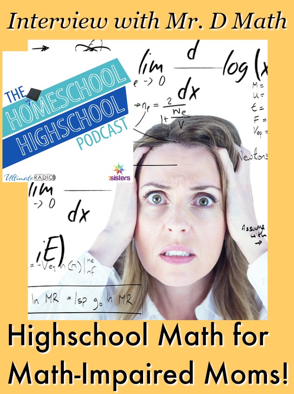 Homeschool Highschool Podcast Ep 80 Highschool Math for MathImpaired Moms