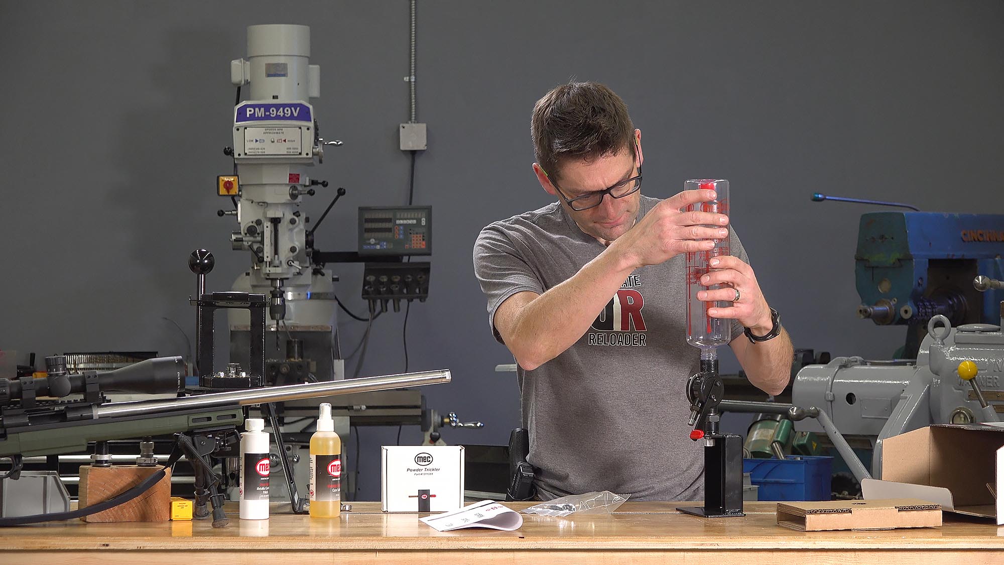 MEC Bench Top Powder Measure King of Capacity Ultimate Reloader