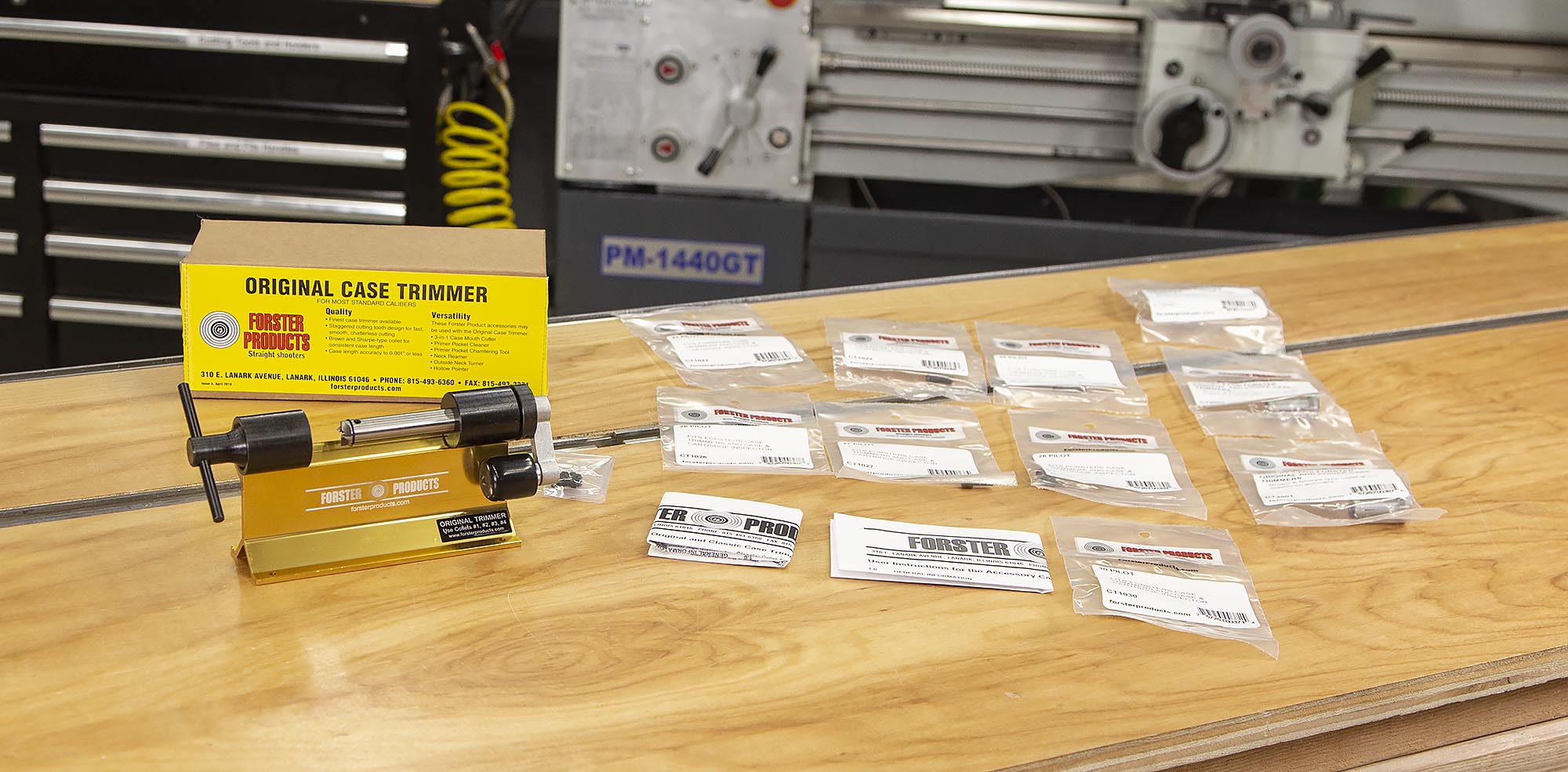 Forster Original Case Trimmer Trimming and Neck Turning Ultimate Reloader