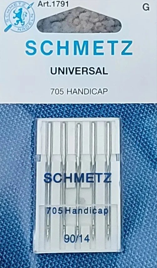 Schmetz 705 Handicap 90/14 5Pack Ultimate Sewing and Vac