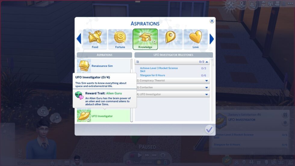 85+ Sims 4 Custom Aspirations You Need to Try (CC Aspirations)