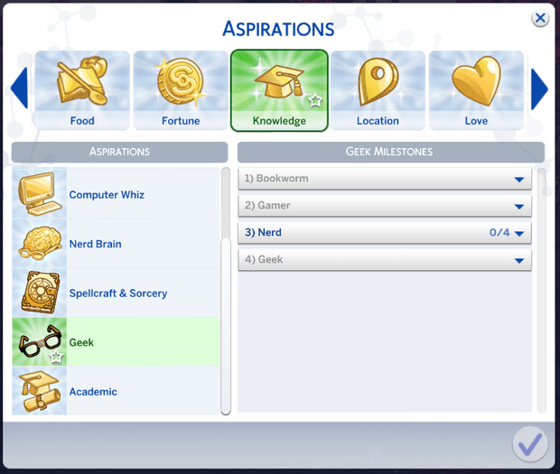85+ Sims 4 Custom Aspirations You Need to Try (CC Aspirations)