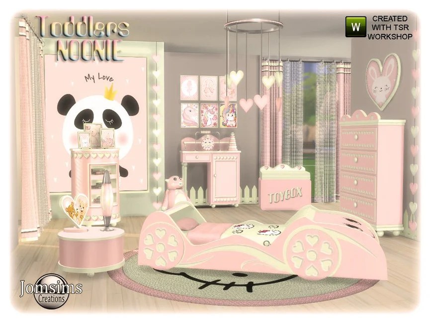 20+ Sims 4 CC Toddler Bedroom Sets To Make the Cutest Toddler Room