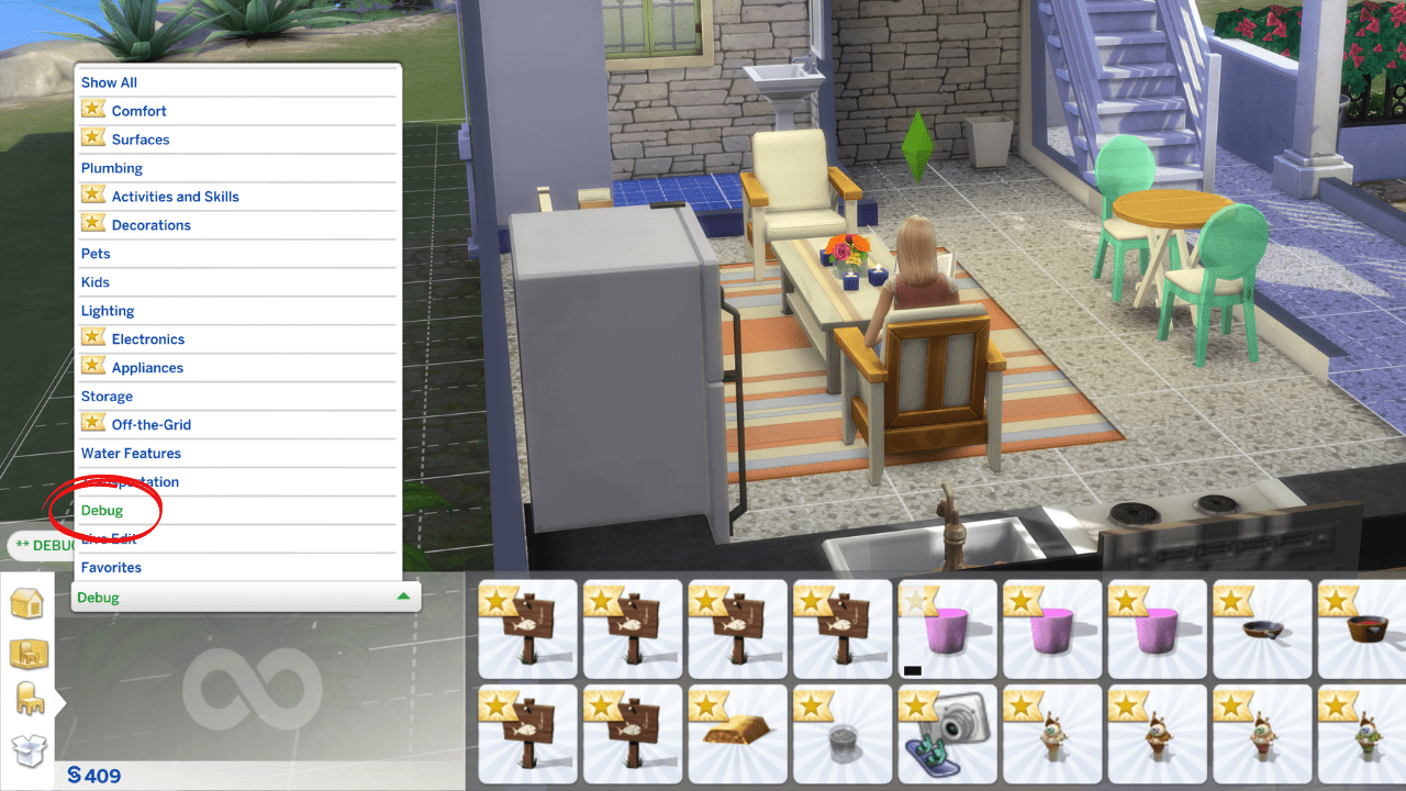 How to Use The Sims 4 Debug Cheat [2024]