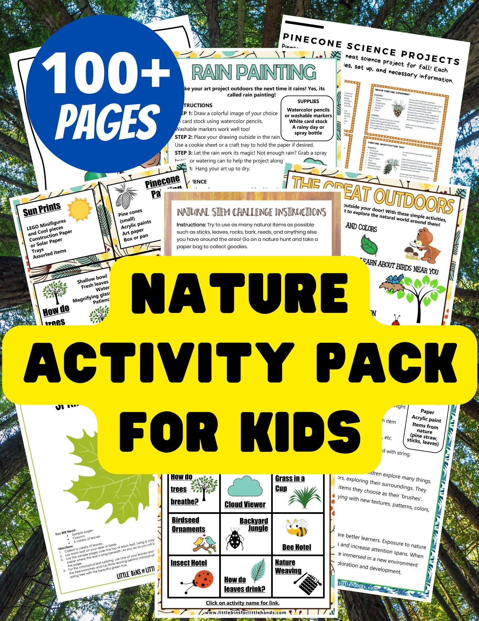 Nature STEM Projects Pack for Kids Ultimate Slime Guide