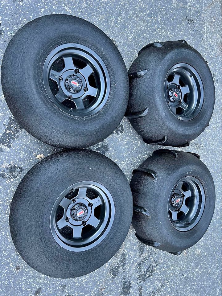 Polaris RZR Skat Trak Extreme Paddle Tires and wheels Ultimate Toy Trader