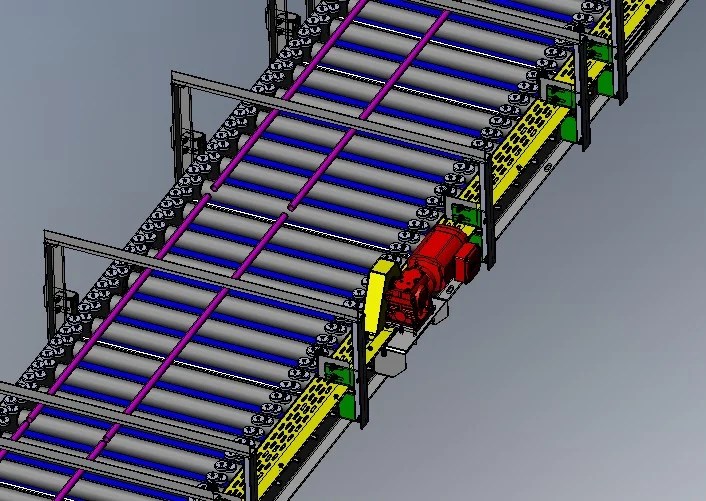 Chain Driven Live Roller Conveyor CDLR Ultimation