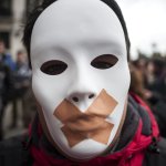 Manifestación contra la ley mordaza