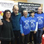 Ángeles de Paz, Raúl Garrido, José Luis Moro, Raquel Romo, José Ramón Barrueco y Margarita Mediavilla. Foto: úC