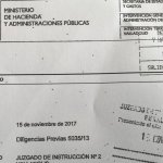 Carátula del último informe emitido por el Ministerio de Hacienda en relación al caso 'Perla Negra'. Foto: úC