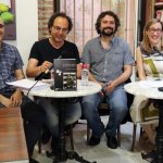 Óscar Carpintero, Santiago Álvarez Cantalapiedra, José Sarrión y Rocío Anguita. FOTO: Jorge Ovelleiro